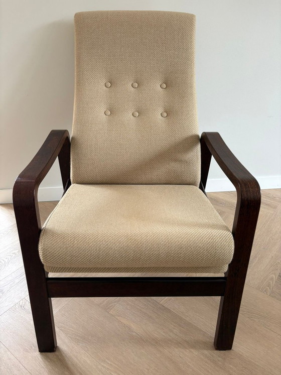 Image 1 of Vintage verstellbarer Lounge-Sessel aus den 1970er Jahren