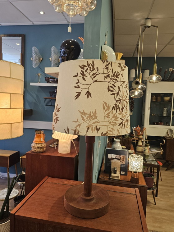 Vintage Domus Denemarken Table Lamp – Wood (photo 4 of 15)