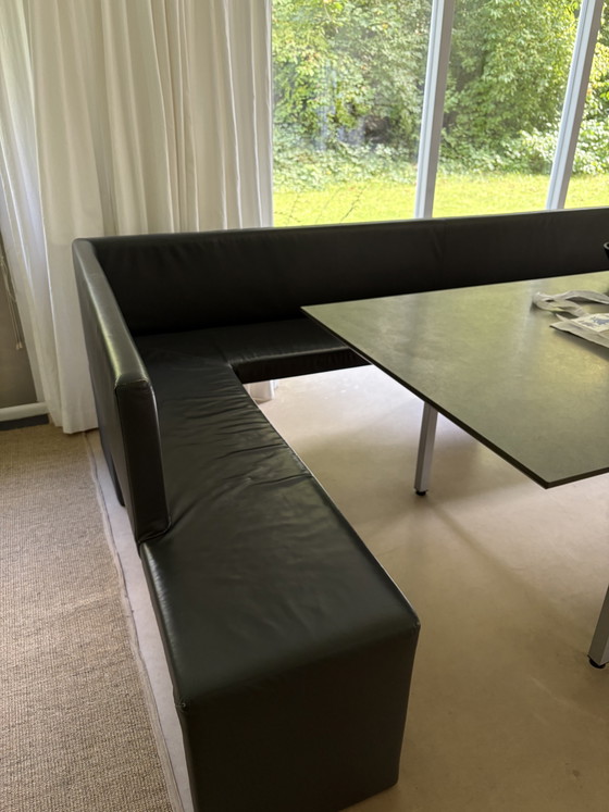 Large Dining Corner Bench – Dining chairs, Leather (photo 5 of 5)