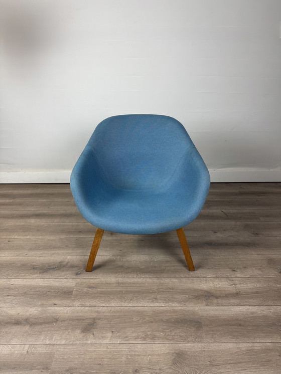 Image 1 of 2x Hay AAL 83 armchairs