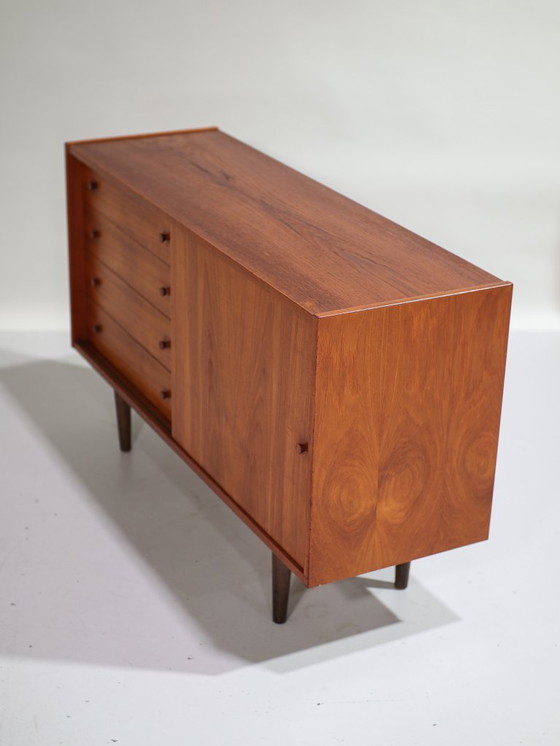 Image 1 of Sideboard with drawers teak Danish vintage