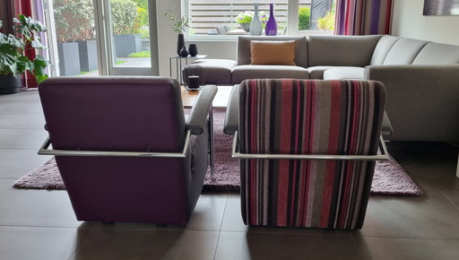 2 x fauteuil SCYLLA avec tapis assorti