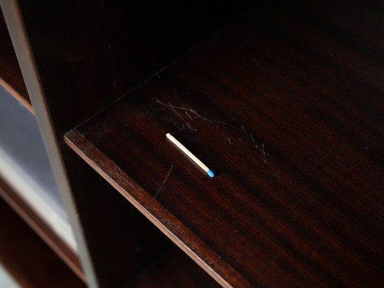 Image 1 of Librería de caoba, diseño danés, años 70, producción: Dinamarca