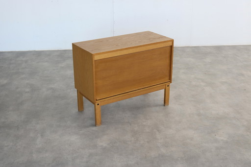 vintage oak filing cabinet