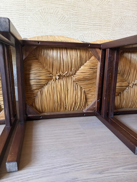 Image 1 of 4x Cees Braakman Pastoe stoelen 