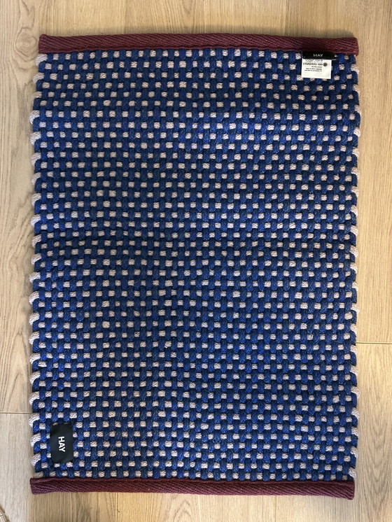 Image 1 of Heu-Fußmatte 70x50 cm Königsblau