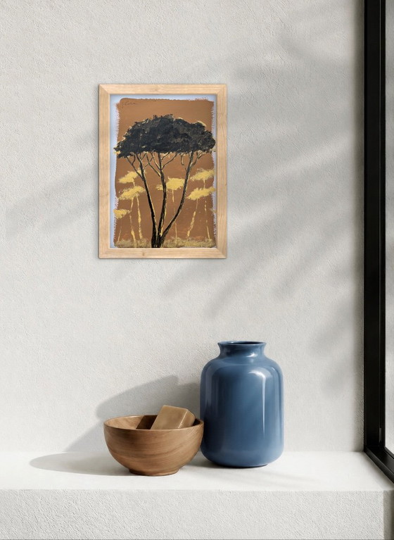 Acrylic and ink on framed A4 paper – Paintings & Drawings (photo 3 of 10)