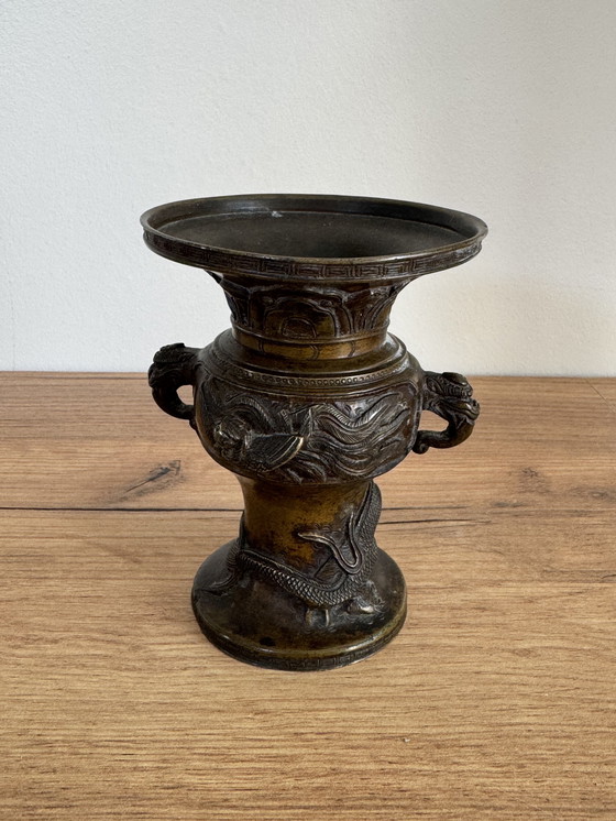 Image 1 of Set of 3 Chinese bronze objects