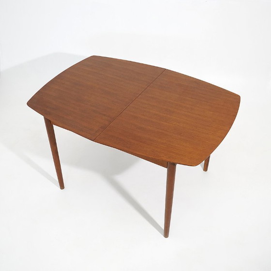 Image 1 of Teak table with extendable top, 1960s