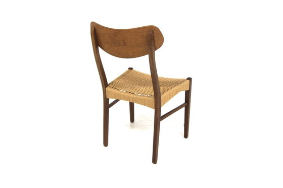 Image 1 of Set van 4 Scandinavische teakhouten stoelen, Denemarken, 1960