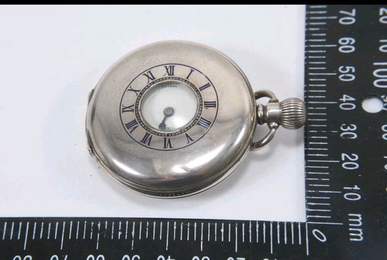 Image 1 of Orologio da tasca Conventry Astral in argento 925, Inghilterra, circa 1920