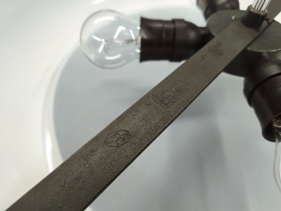 Image 1 of Suspension Bauhaus en forme d'OVNI par Josef Hurka pour Napako, années 1930