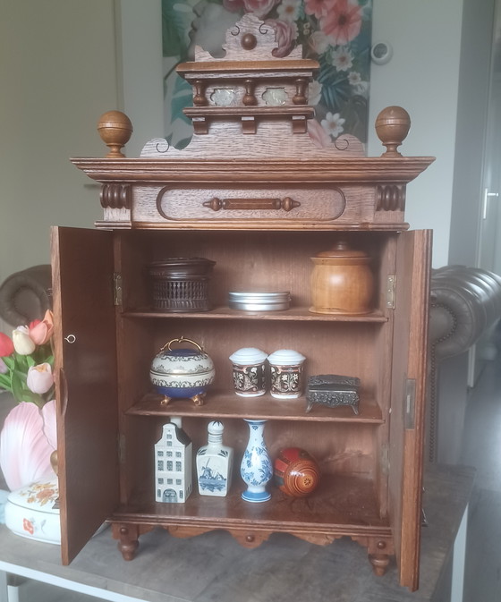 Image 1 of Armoire à pharmacie ancienne armoire murale de pharmacie 1890 Gründerzeit