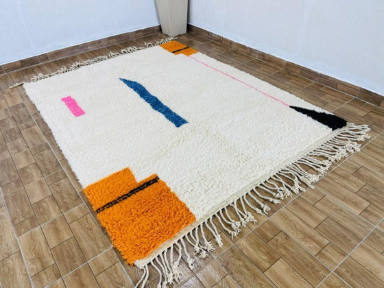 Image 1 of Tapis marocain traditionnel en laine 250cmx200cm