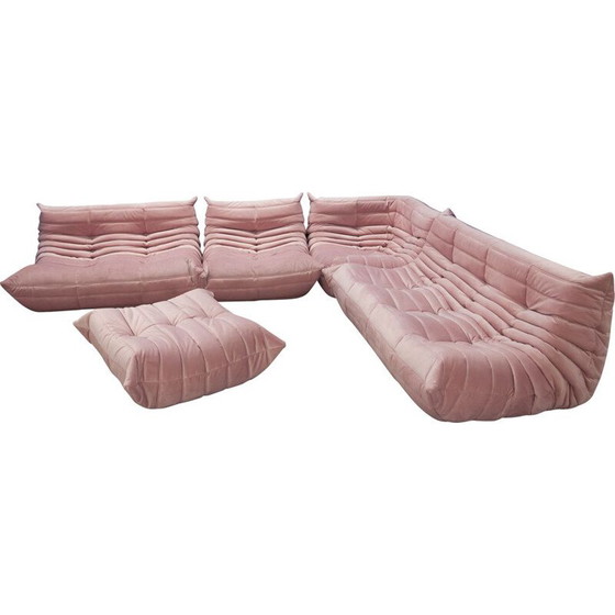 Image 1 of Togo vintage lounge set by Michel Ducaroy for Ligne Roset, France 1970