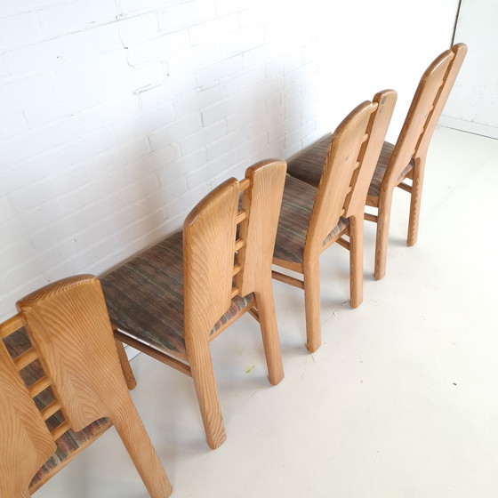 Image 1 of 4x vintage Lübke chairs