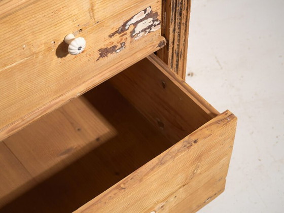 Antique solid wood chest of drawers (c.1920) #45 (photo 13 of 40)