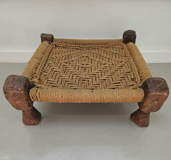 Image 1 of Indiaas Wabi Sabi krukje uit vroege 20e Eeuw 