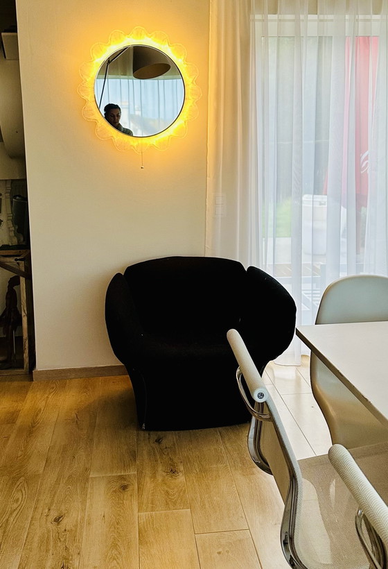 Image 1 of Poltrona MOROSO bloom nera