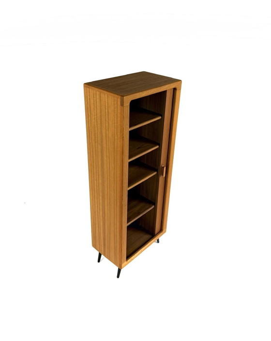 Image 1 of Vintage teak highboard, Silkenborg Møbelfabrik '80