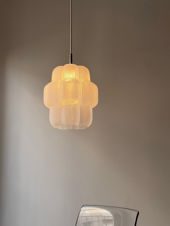 Image 1 of Petulia L "Snow White" ByLucop - Organic Sculptural Pendant Lamp - Artisan 3D Printed Design