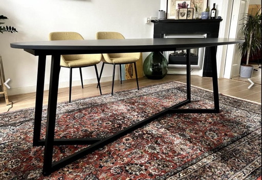 Designer Table 220 x 100 cm – eettafels, polished steel (photo 2 of 5)