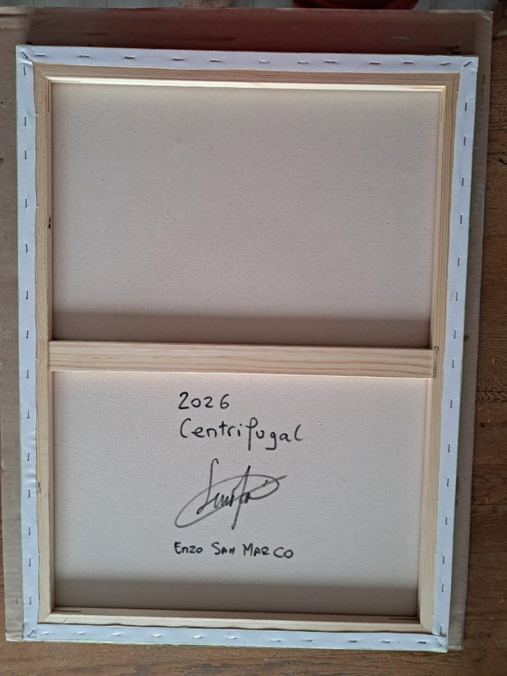 Image 1 of Enzo SAN MARCO - Centrifugal - Toile d'artiste