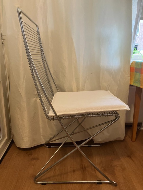 Image 1 of 2x Kreuzschwinger chairs type KSL 0.6, chrome-plated.