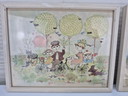 Vintage Bjørn Wiinblad Art Prints (3). Danish art, 1960s.