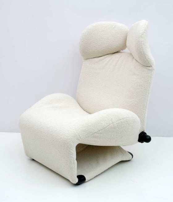 Image 1 of Bouclè Wink Lounge Chair by Toshiyuki Kita for Cassina, 1980s