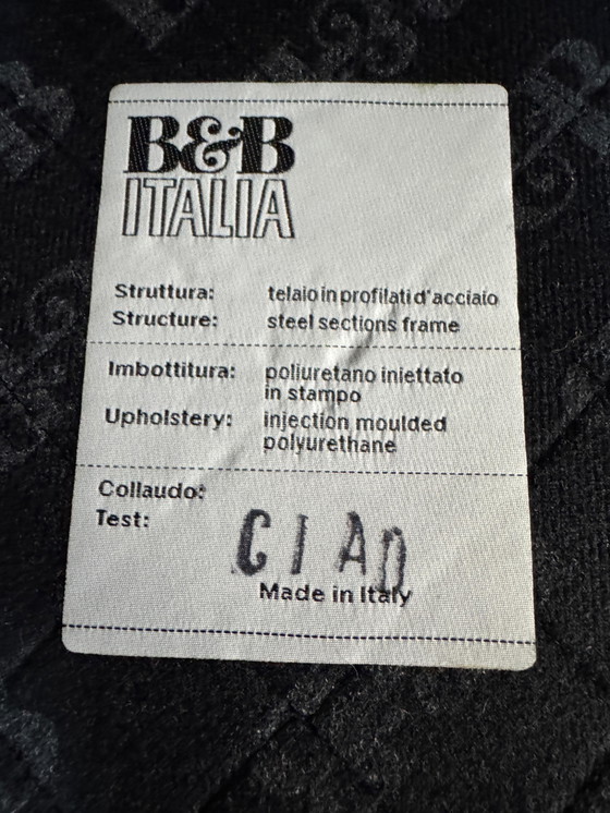 Image 1 of B&B Italia Michel Designer Merk Sofa Bruin Leder Klassiek