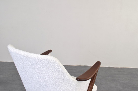 Image 1 of Mid-Century Norwegische Teakholzsessel Knott von Brunstad Møbelfabrikk, 1960er Jahre, Satz von 2