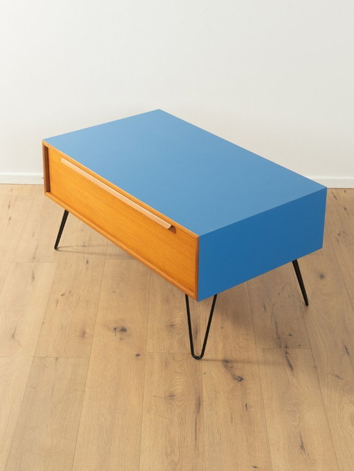 Elegante cassettiera blu anni '60 di WK Möbel