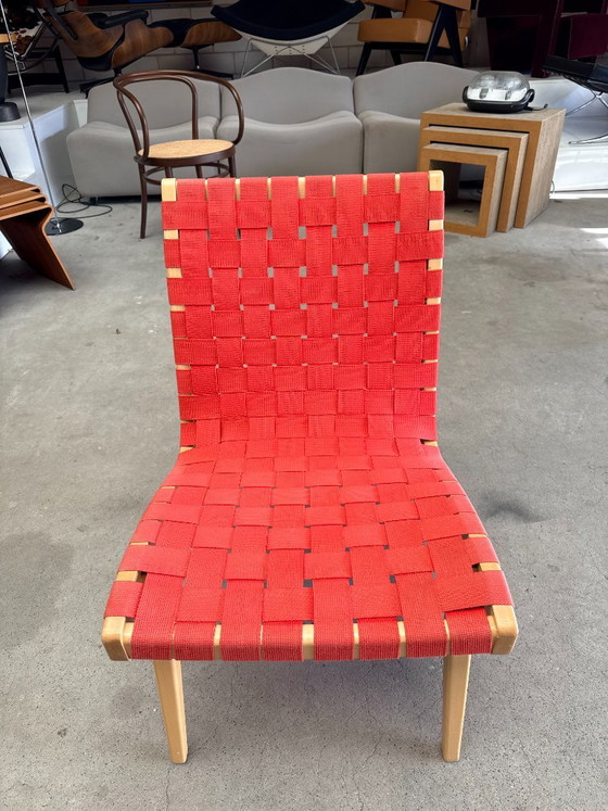 Knoll Risom lounge chair, Jens Risom – Poltrone, Tessile, Legno (photo 8 of 14)