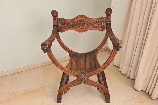 1x sedia Savonarola Dagoberto