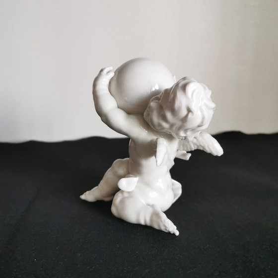 Image 1 of Algora porseleinen engel