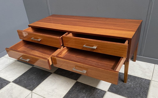 4 drawer lowboard 1970s