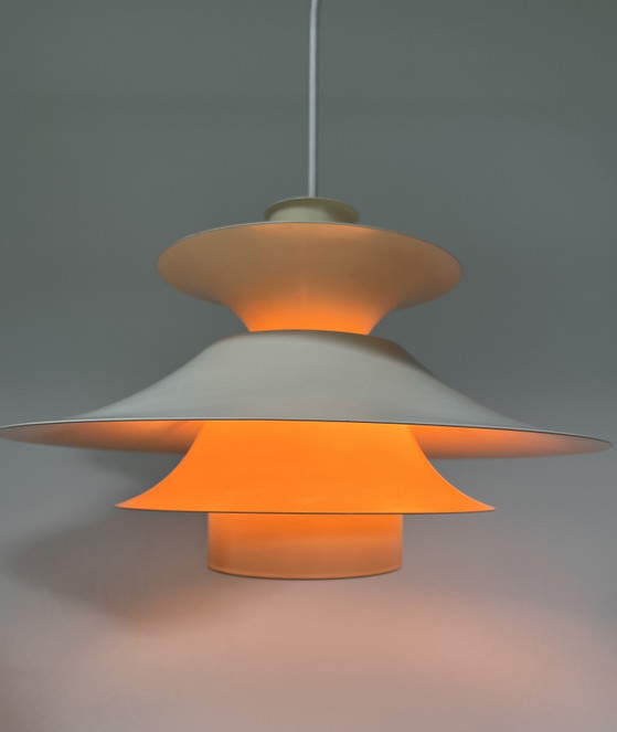 Jeka Metaltryk 1032-P – Vintage Hanglamp – Jeka Metaldryk, Hanglampen, Aluminium (photo 7 of 11)