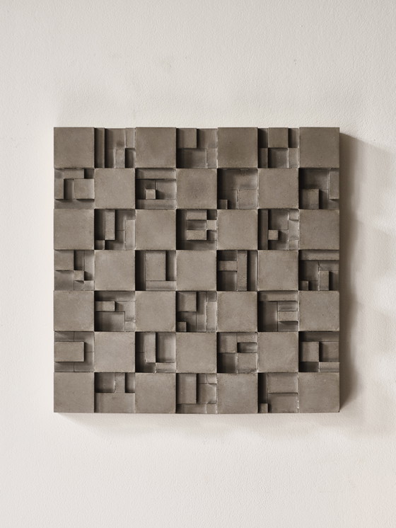 Image 1 of Brutalist wall object