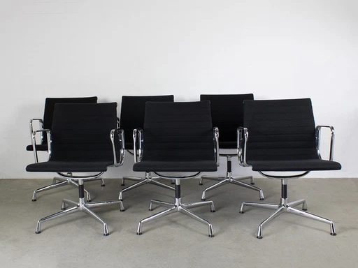 6X Vitra Ea 108 Conference Chair Design Charles Eames