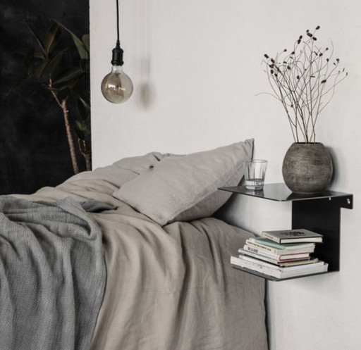 Médecin de maison muurtafel zwart