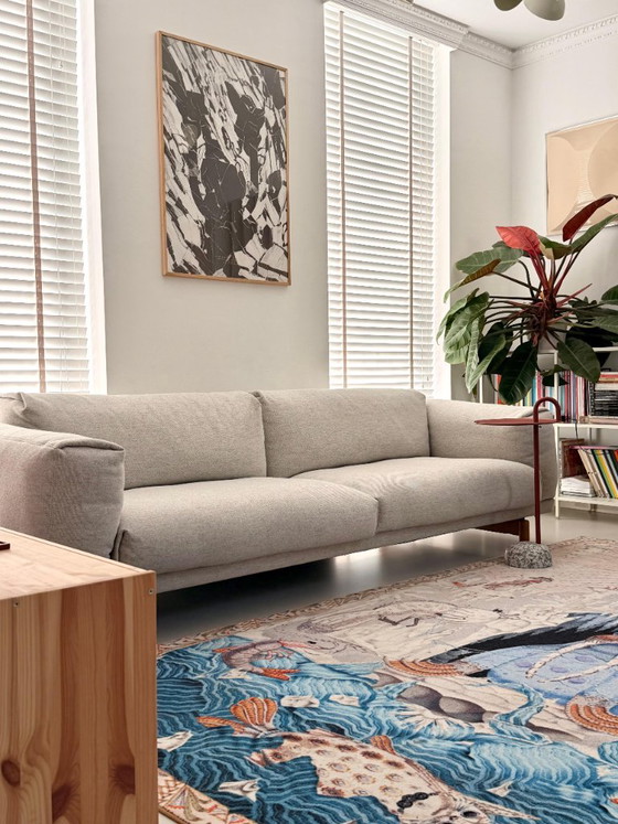 Muuto Rest 3,5-Sitzer – 3-5 Sitzer Sofas, Wolle, Holz (photo 2 of 6)