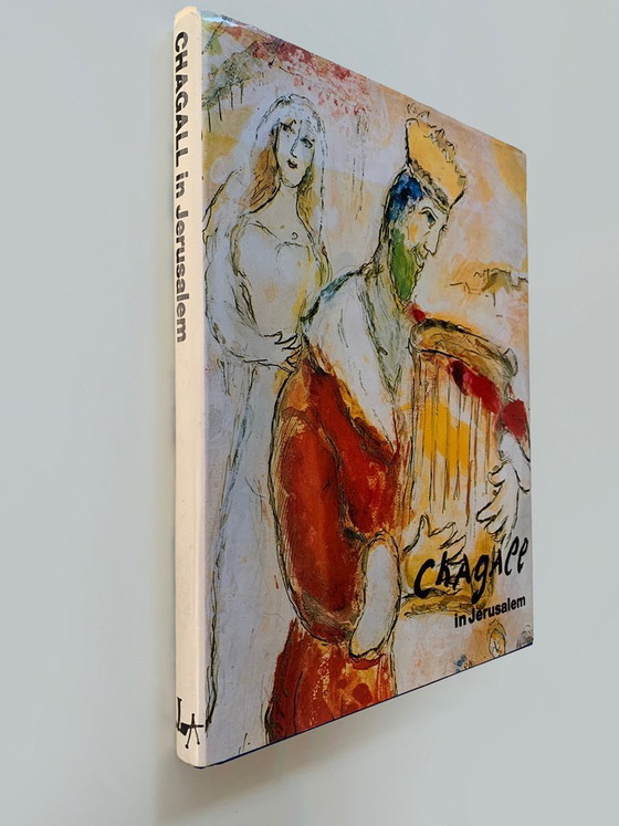 Marc Chagall a Gerusalemme (1983) – Inclusa la litografia a colori originale 'Lévi' – Litografie e stampe (photo 14 of 14)
