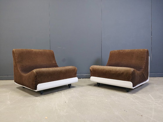 Image 1 of Fauteuils lounge Orbis de l'ère spatiale par Luigi Colani pour Cor, 1960
