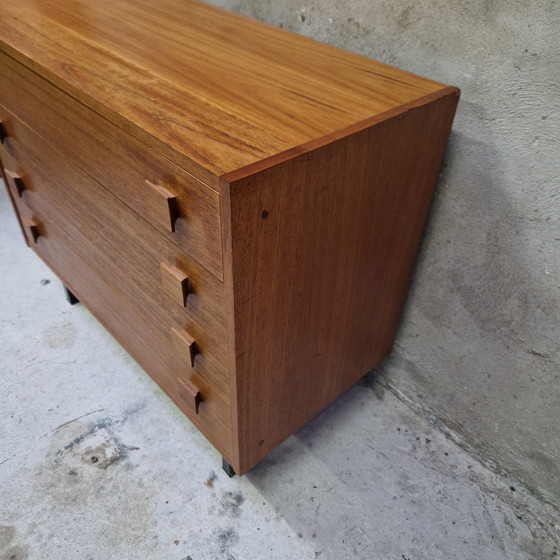 Image 1 of Slotboom vintage ladekast schoenenkast dutch design 