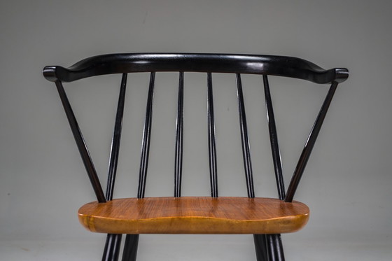 Image 1 of Fanett-Esszimmerstühle, Ilmari Tapiovaara zugeschrieben, 1960er Jahre, 5er-Set