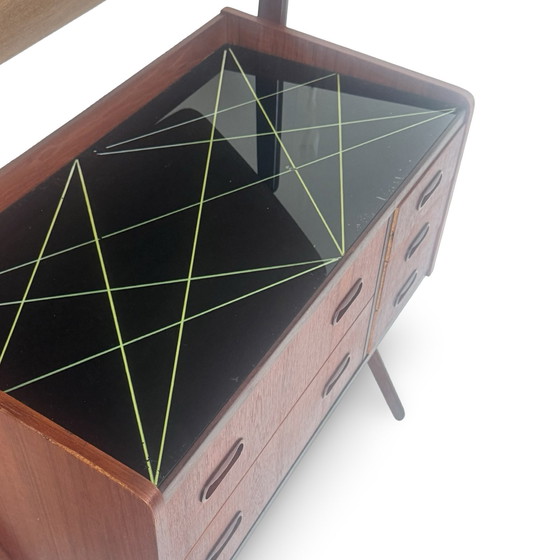 Image 1 of Vanity - 1960’s - Danish - Ag Spjel Kobber Beskyttet - Teak wood