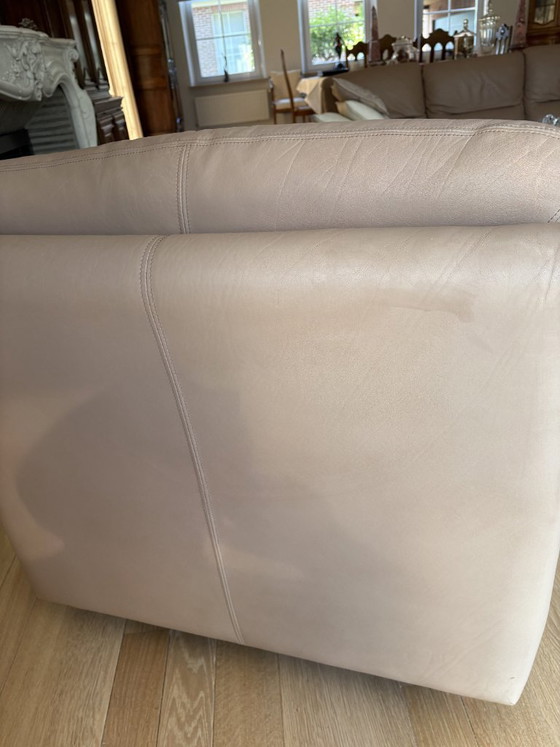 Leather Sofa - Designed by Gérard Guermonprez – Couches (photo 3 of 6)