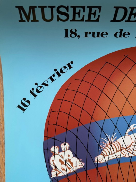 Image 1 of Jean Alexis Rouchon (1801-1878), Rouchon, 1983, copyright 1983/UCAD Musee de La Publicite, Original vintage exhibition poster...
