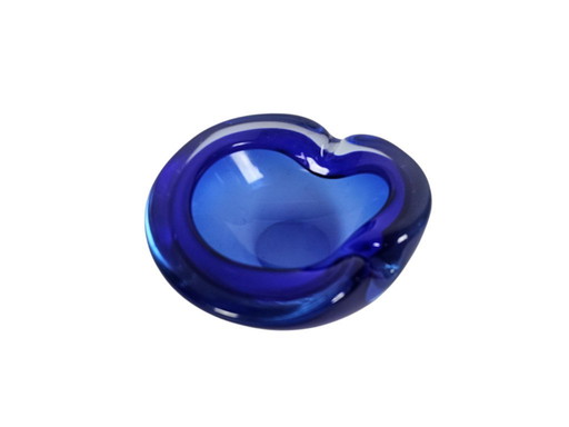 Murano - Sommerso - Flavio Poli  -  transparant  - blauw  - 60's